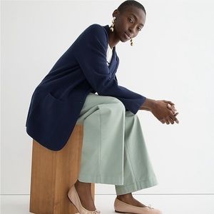 J. Crew Sweater Blue Blazer Size XS